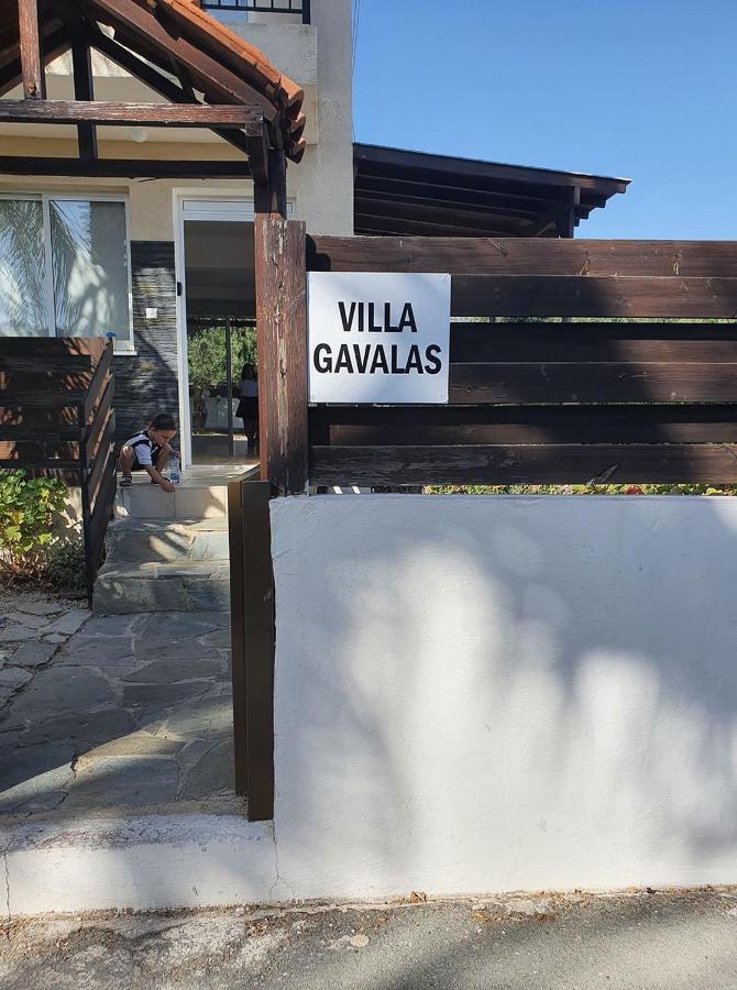 Villa Gavalas Peyia Bagian luar foto