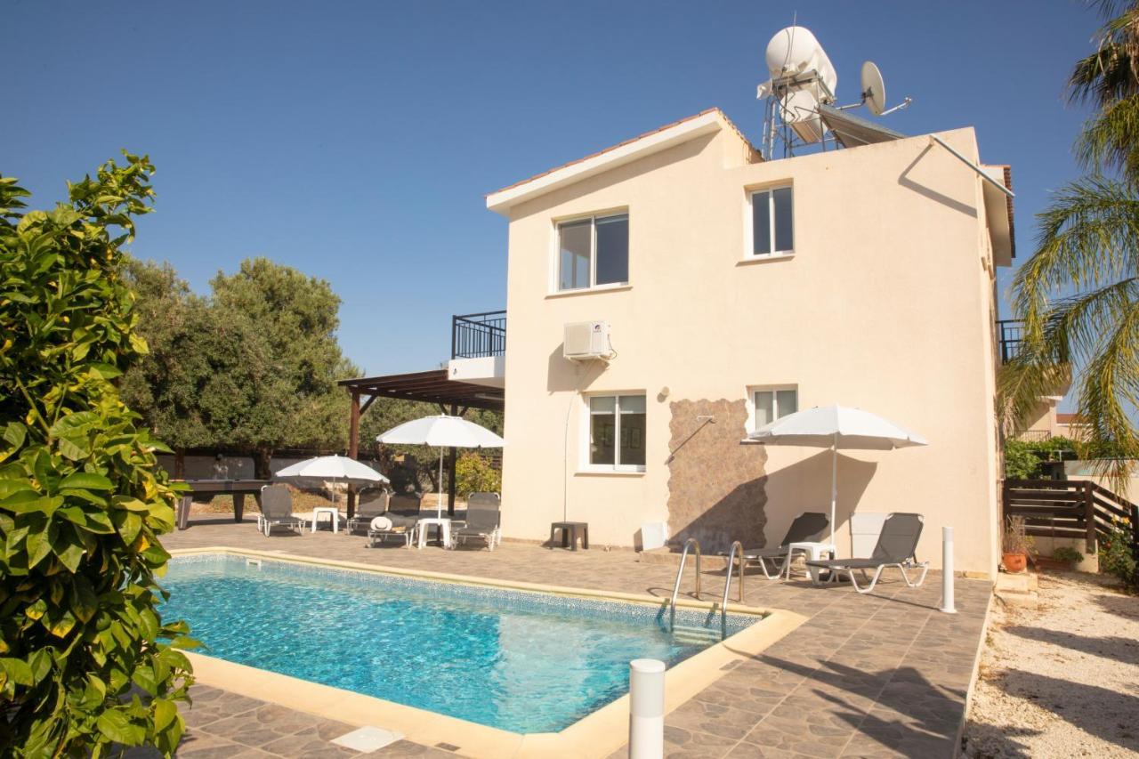 Villa Gavalas Peyia Bagian luar foto